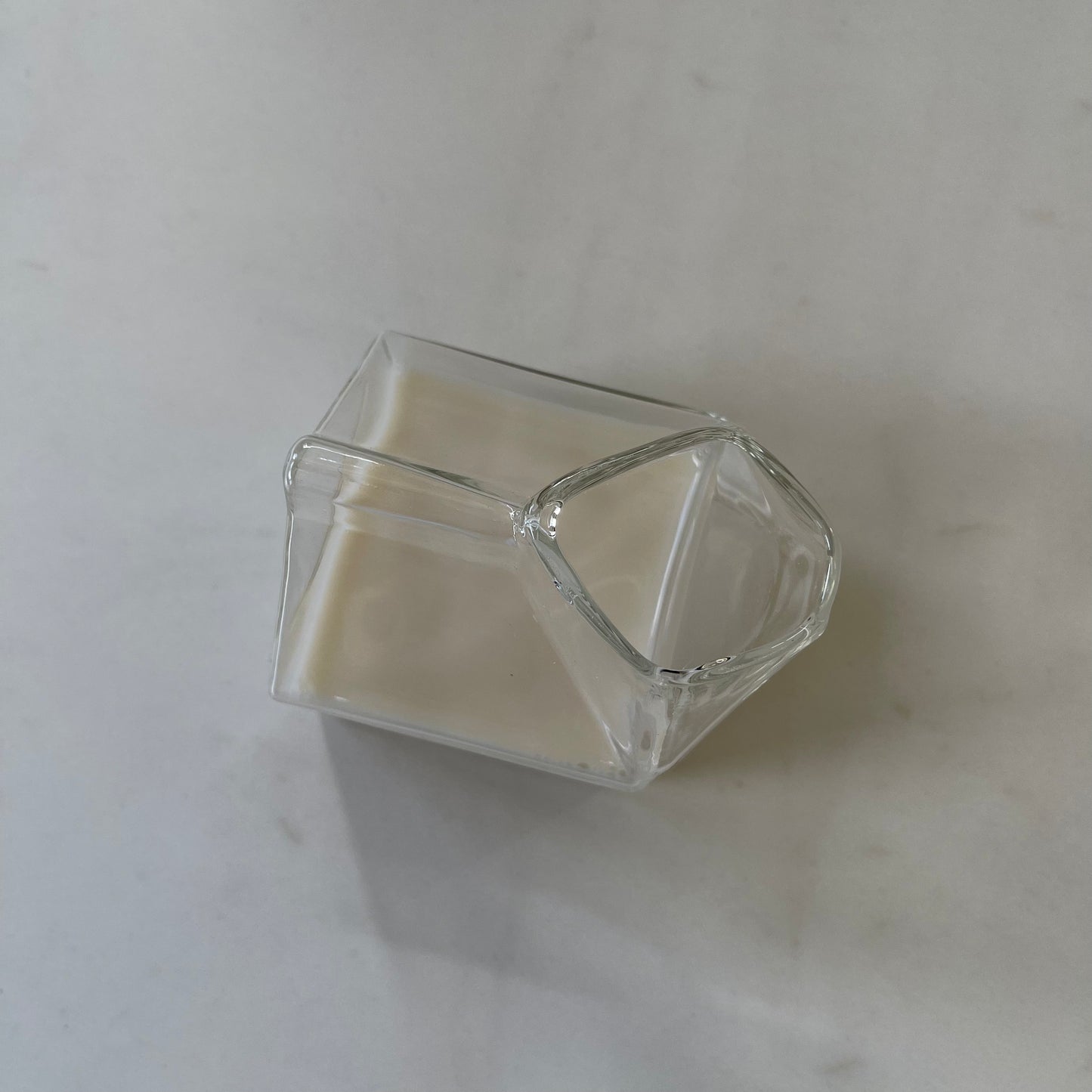 1pc Glass Milk Container