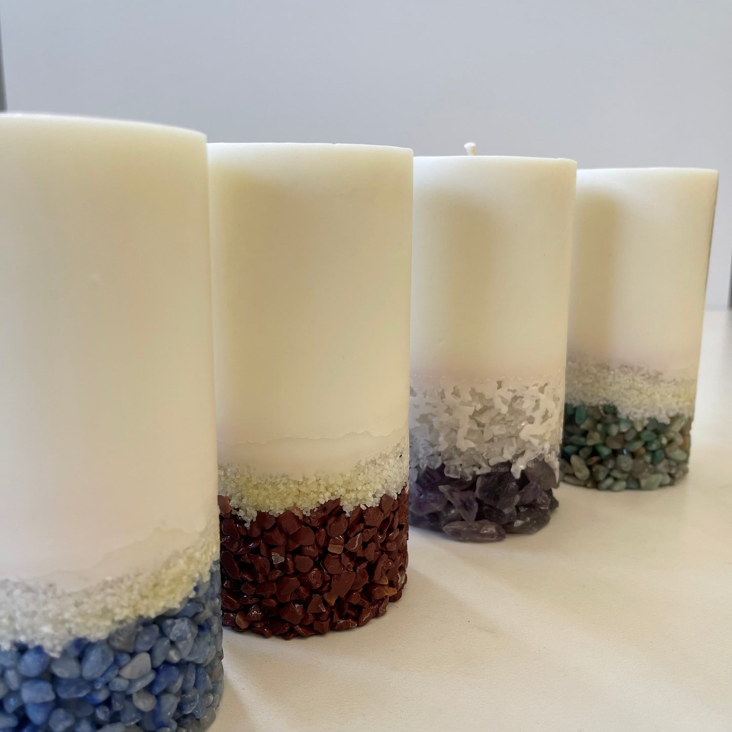 Natural Stone Candles