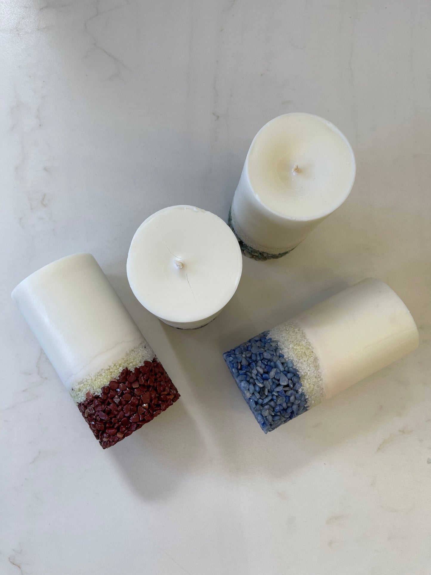 Natural Stone Candles