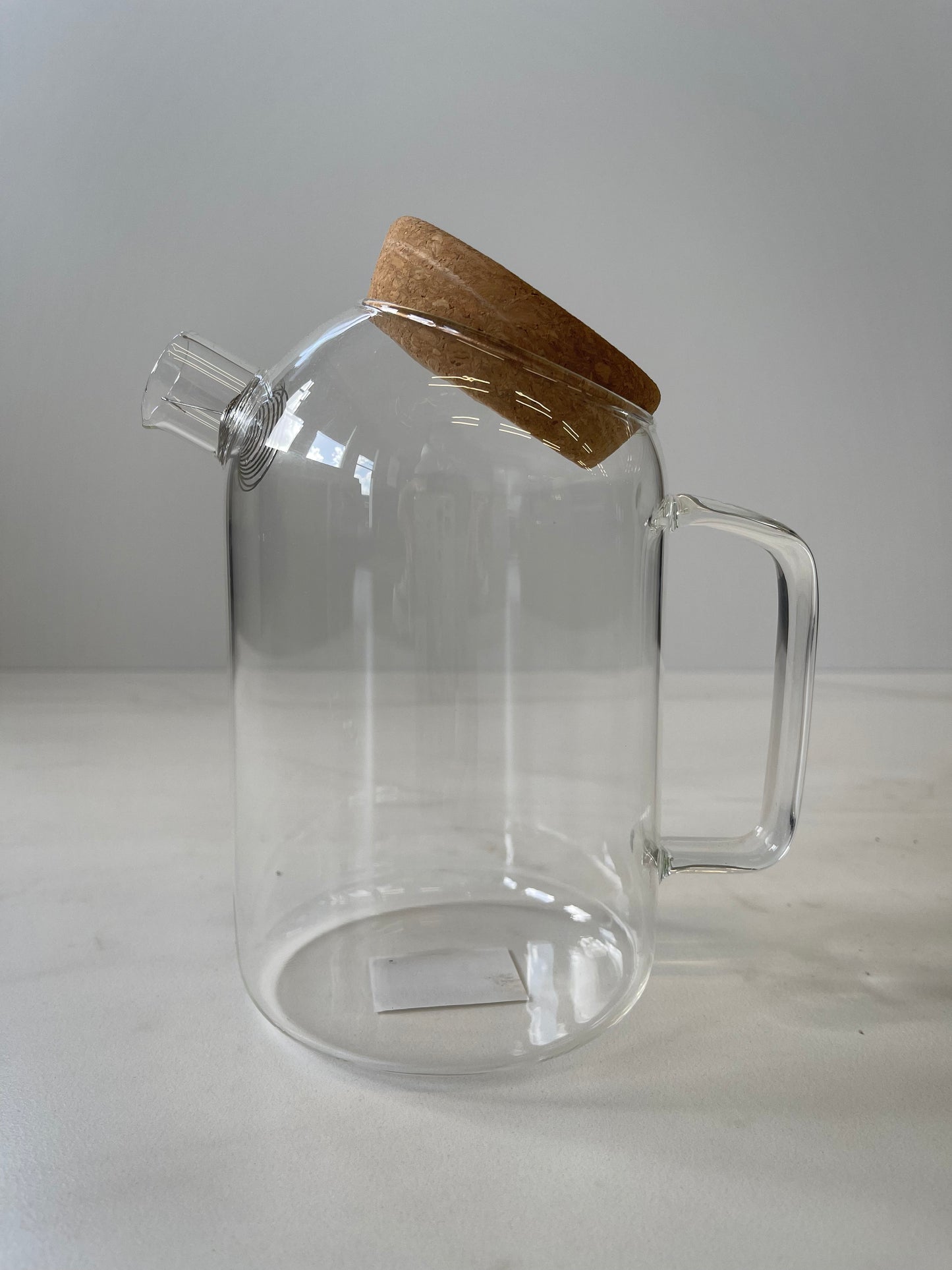 Glass Jar 800ml Cork Lid