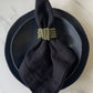 4pcs Trance Olive Napkin Ring