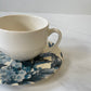 4pcs Coffee Cup Set (Blue Garden)