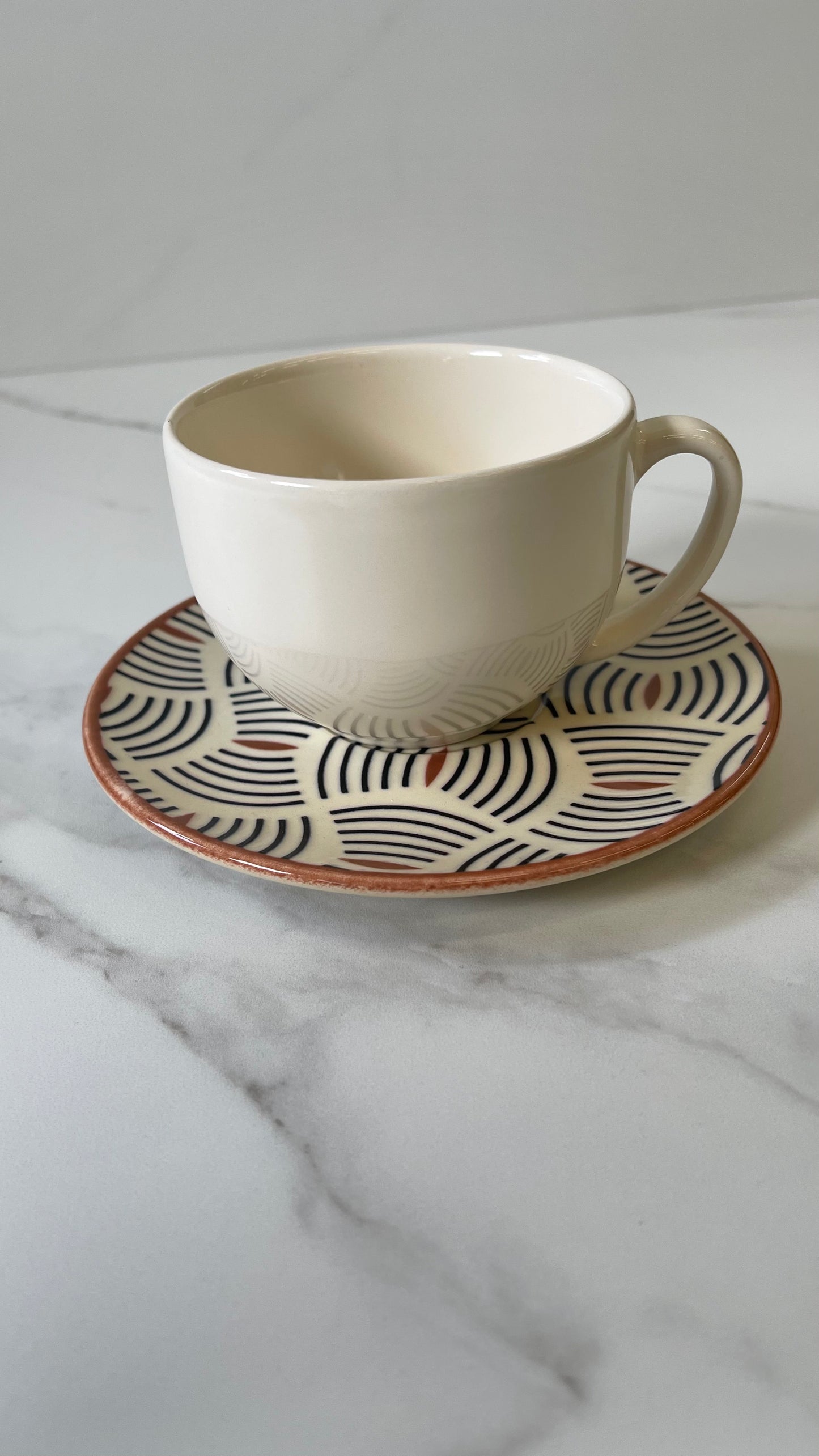 6pcs Coffee Cup Set (Geometry)