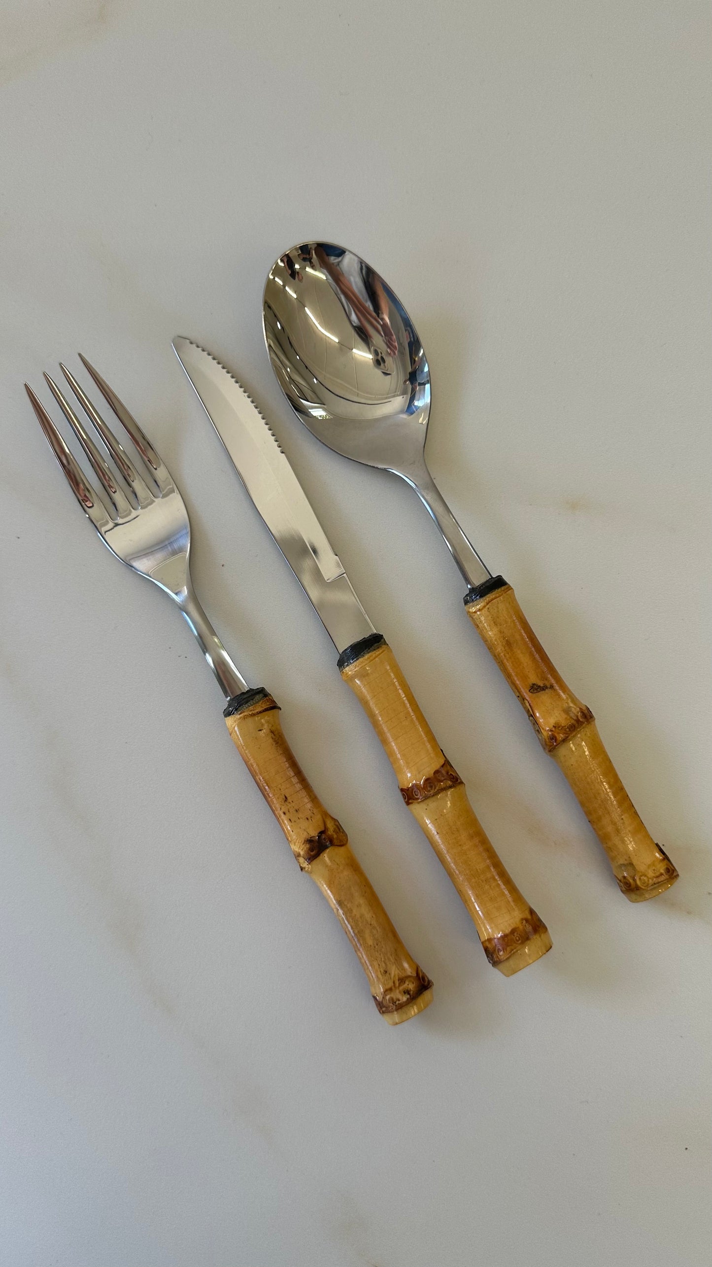 6pcs Bamboo Fork