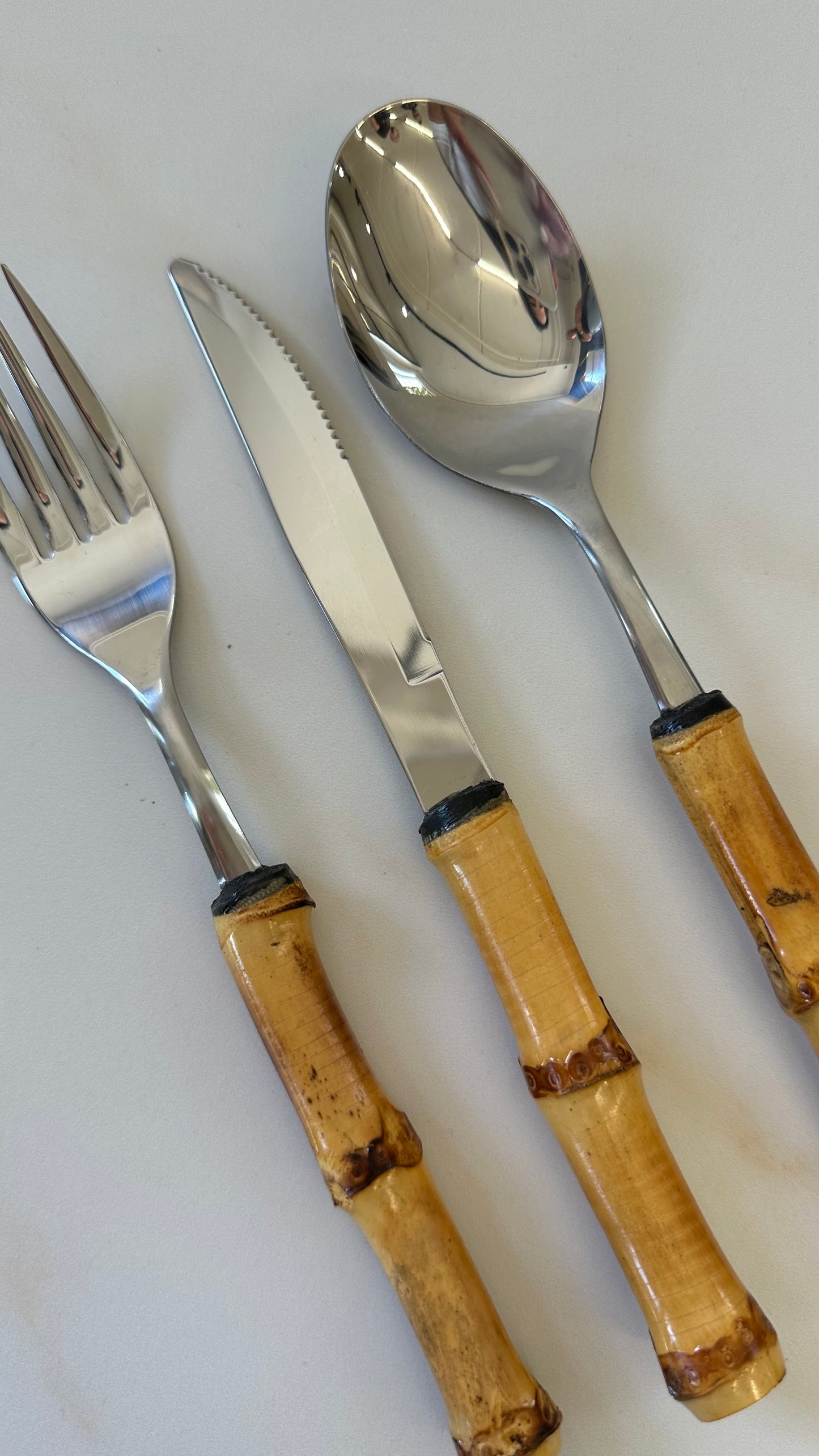 6pcs Bamboo Fork