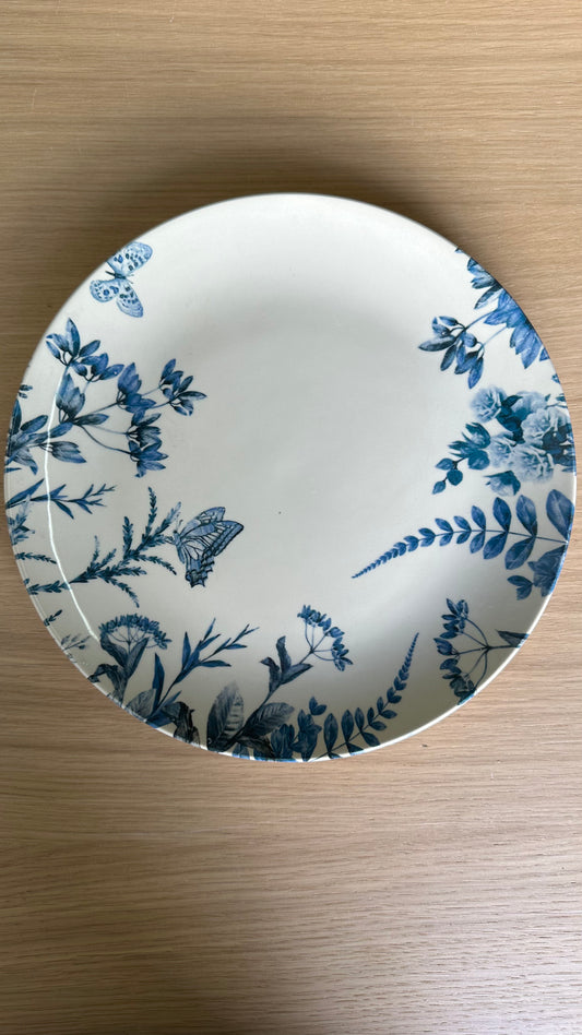 6pcs Plate (Blue Garden)