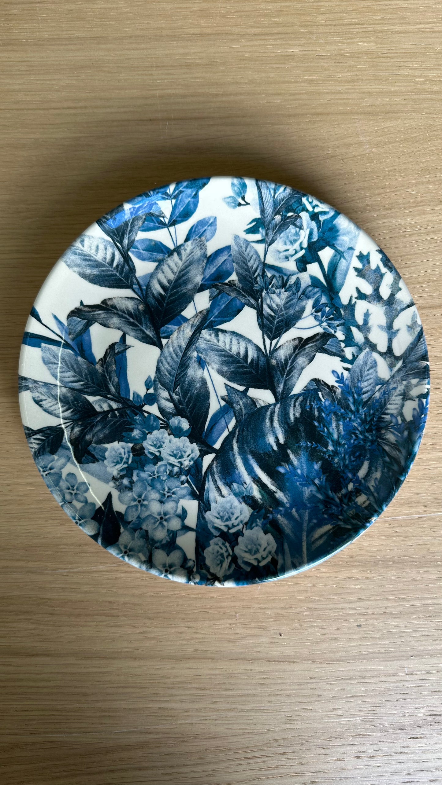 6pcs Dessert Plate (Blue Garden)