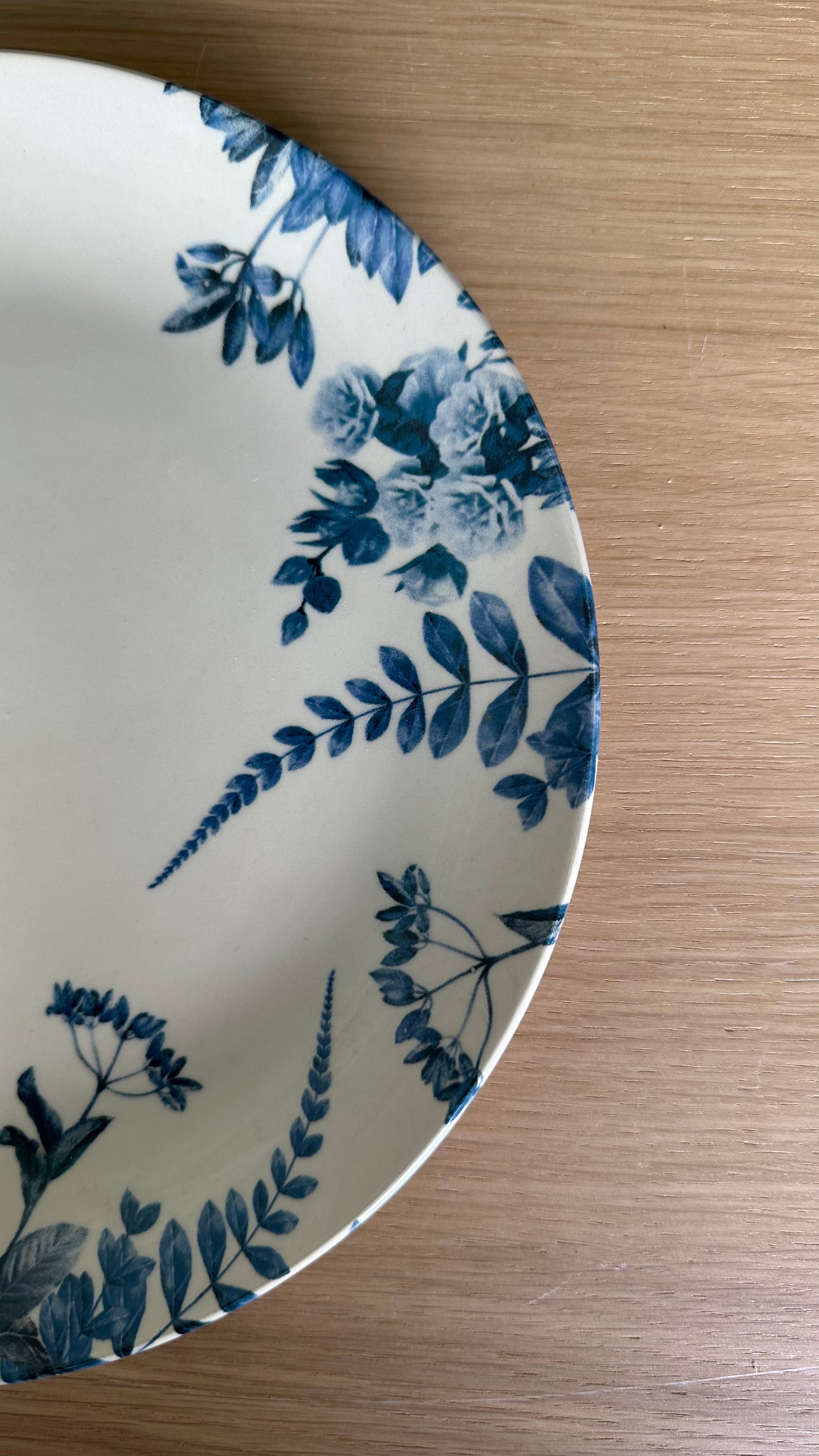 6pcs Plate (Blue Garden)