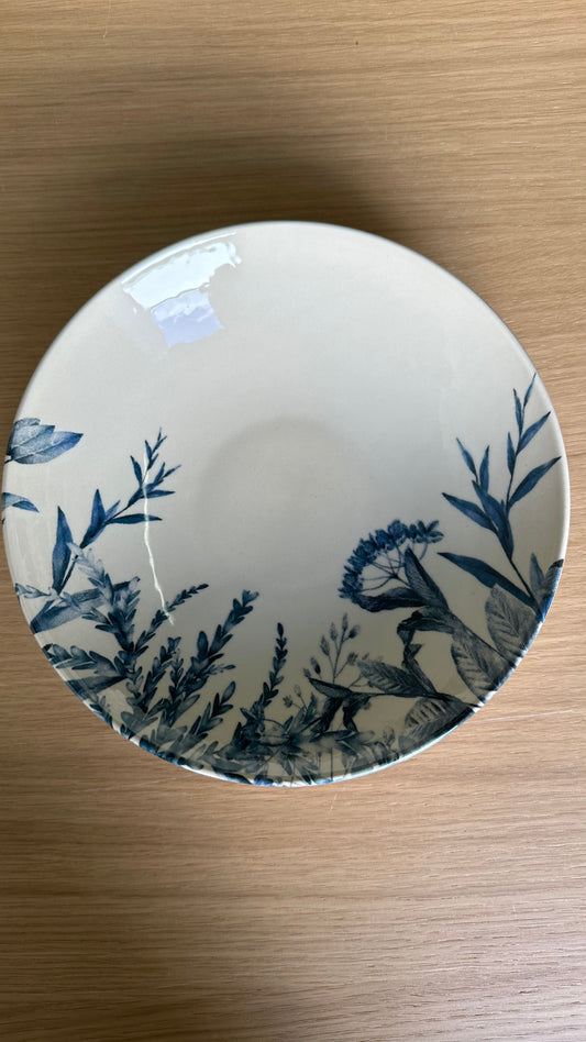 6pcs Deep Plate (Blue Garden)