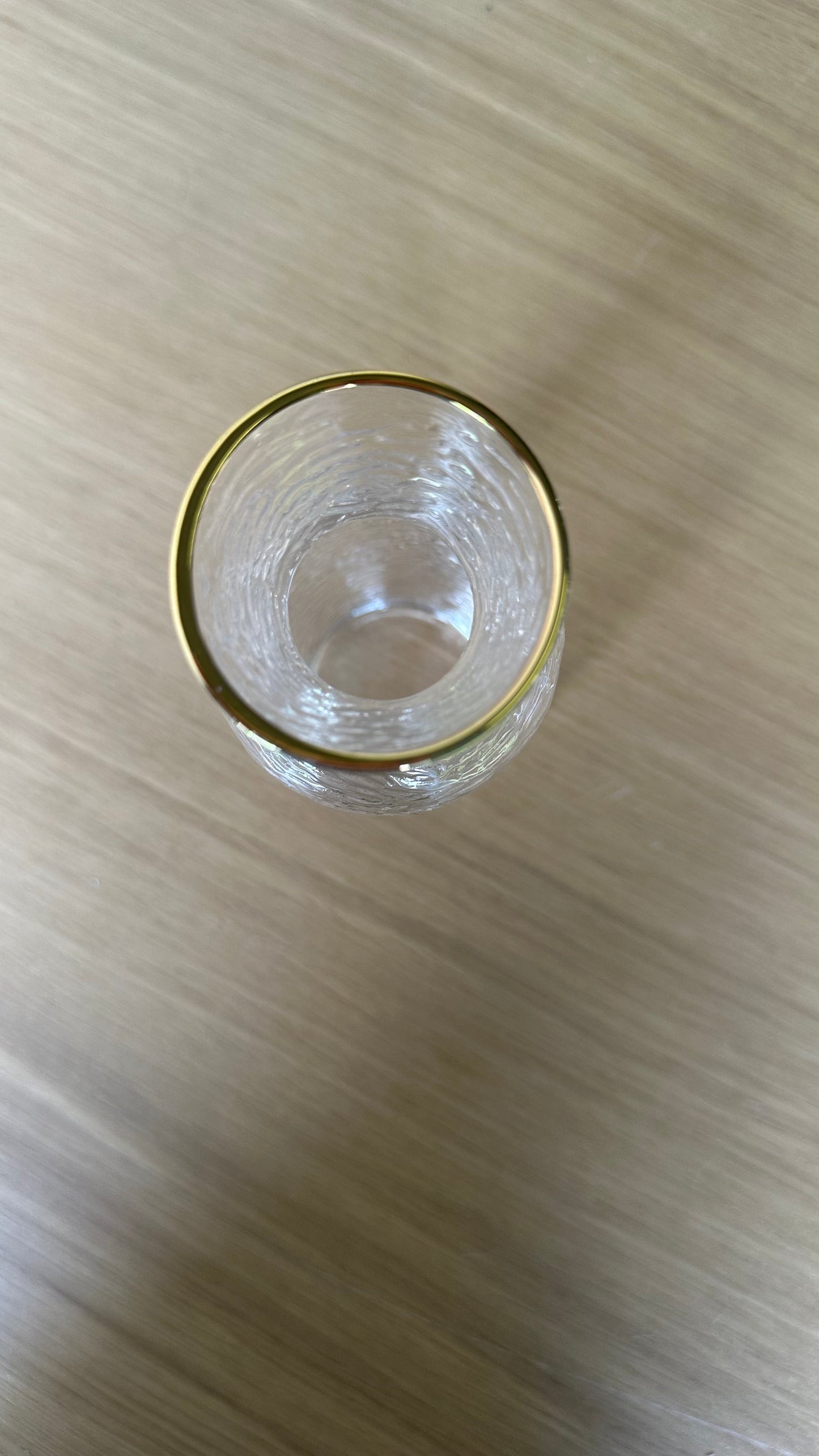 Tumbler Modern Clear Gold c/u