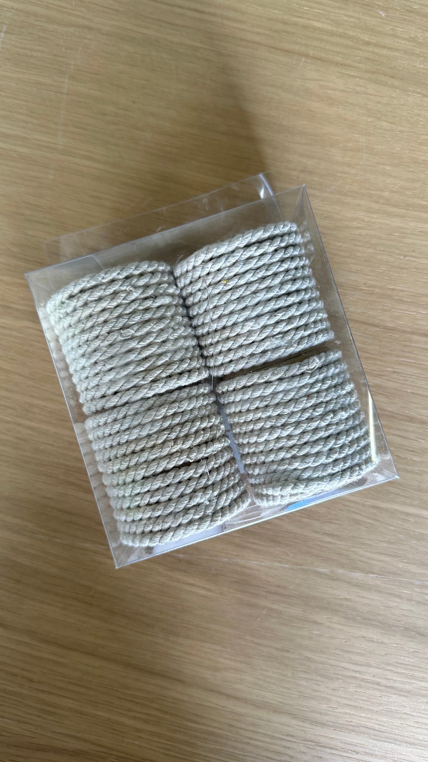 4pcs Natural Fiber Napkin Ring