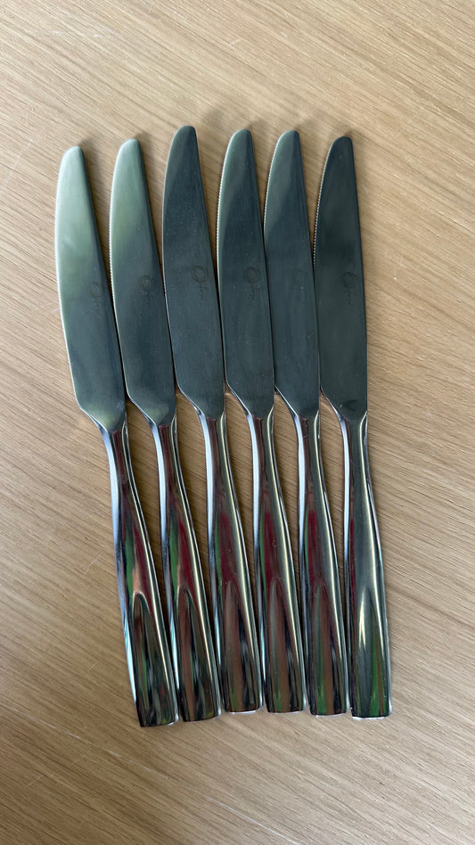 12pcs Round Point Knife