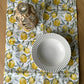 Tablecloth Center Table Lemons Pure Cotton 45cm X 1.70m