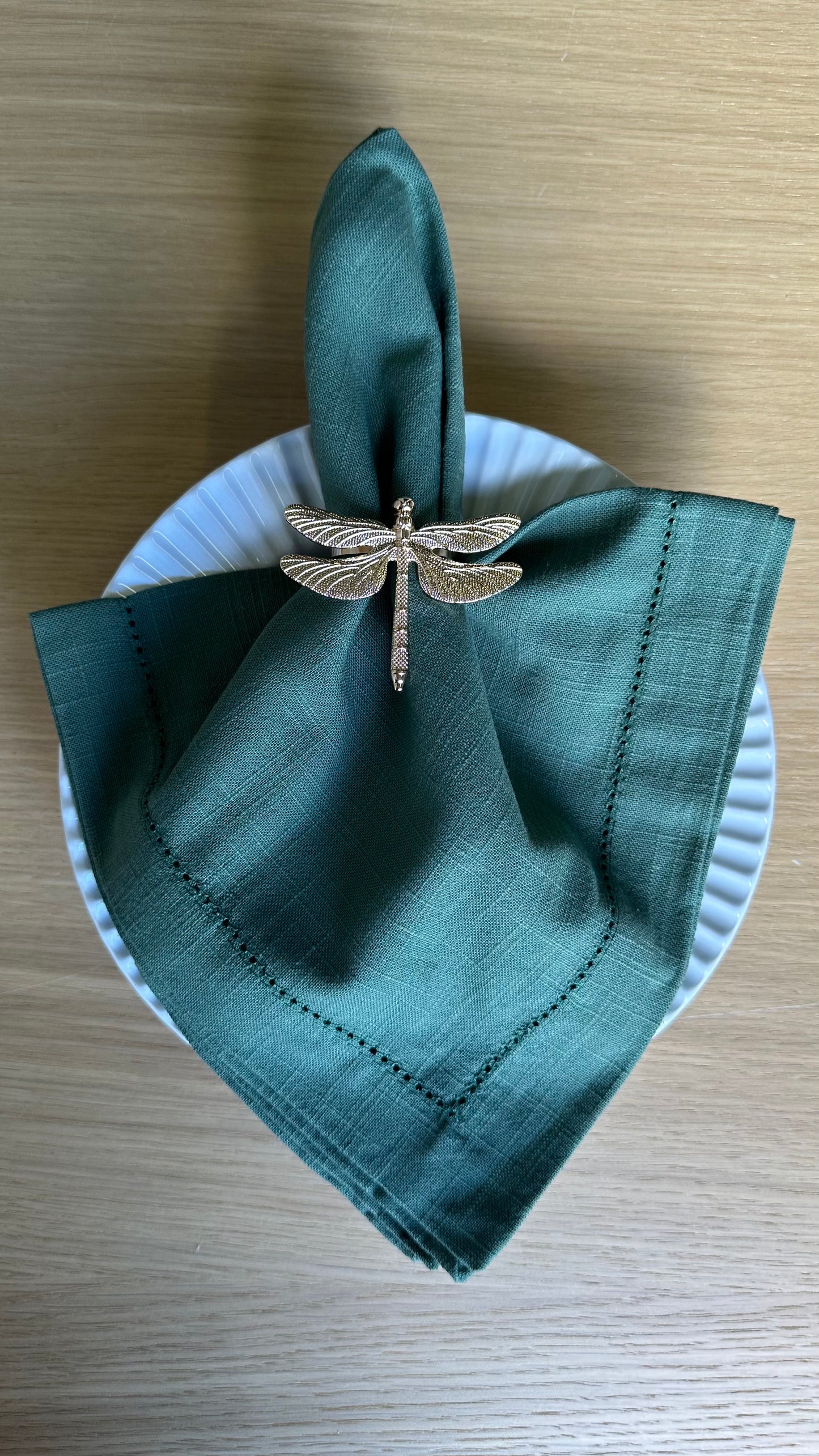 Olive Green Fabric Napkin 6pcs 50cm X 50cm