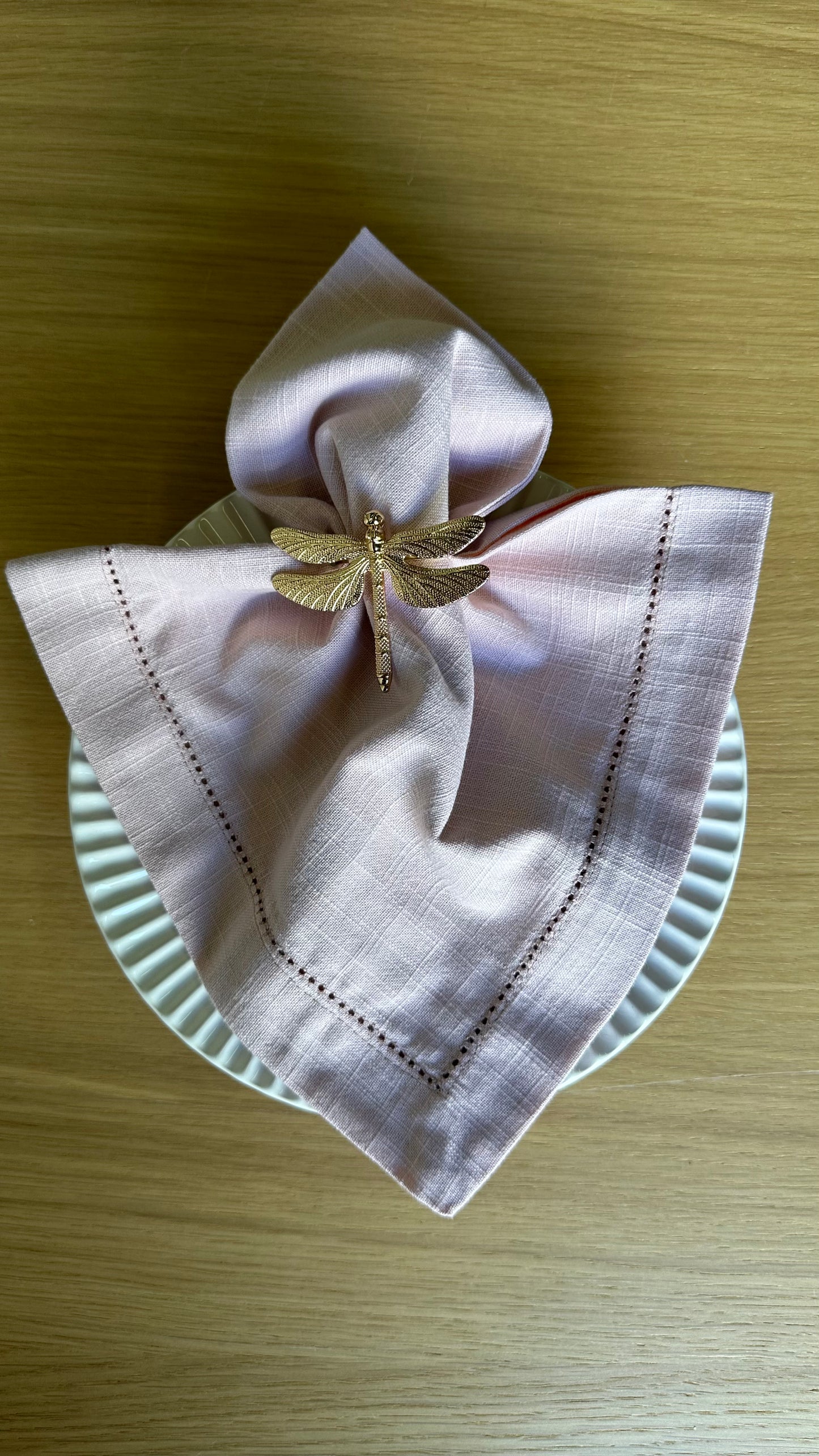 Pink Fabric Napkin 6pcs 50cm X 50cm